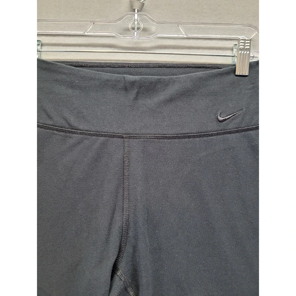 Nike Legend Tight Burnout Training Pants Womens‎ Size Large Black Workout Gym